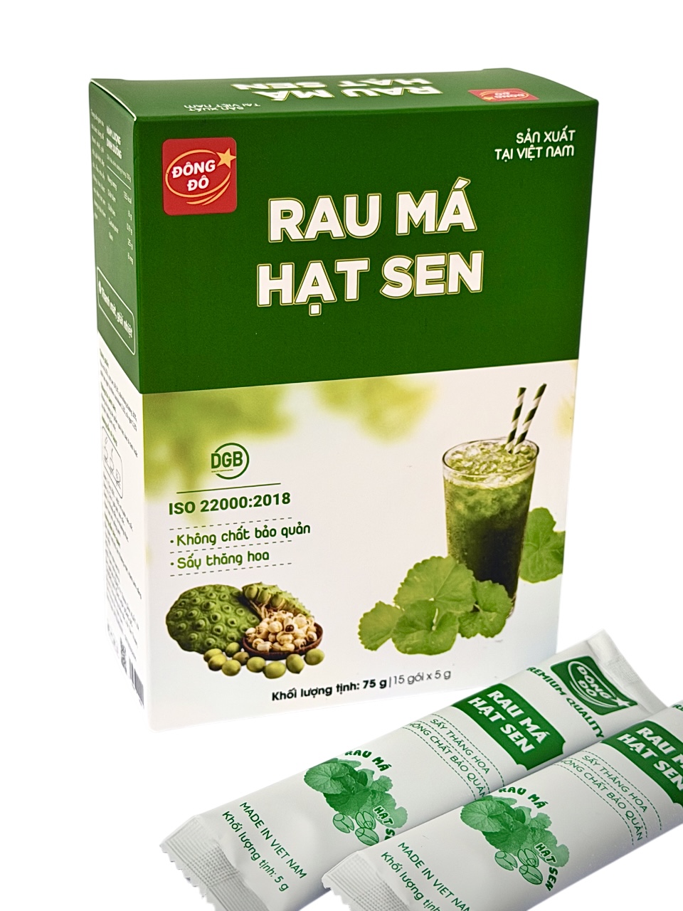 Bột rau má Hạt Sen